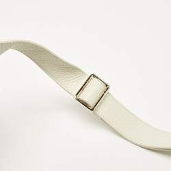 Furla Off White Leather Mini Ducale Shoulder Bag
