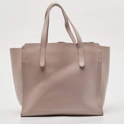 Pre Owned Furla Old Rose Leather Sally Tote