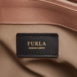 Pre Owned Furla Old Rose Leather Sally Tote