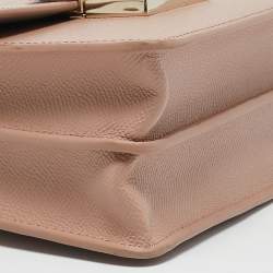 Furla Beige Leather Mini Venere Top Handle Bag