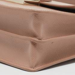 Furla Beige Leather Mini Venere Top Handle Bag