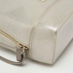 Pre Owned Furla Grey Rubber Candy Backpack
