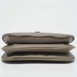 Furla Grey Leather Ducale Top Handle Bag