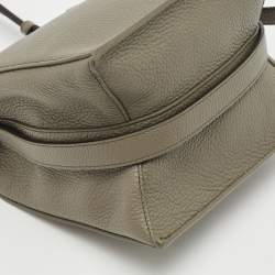 مملوكة مسبقًا Furla Agave Leather Mini Nuvola Bucket Bag