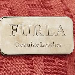 Furla Red Leather Hobo