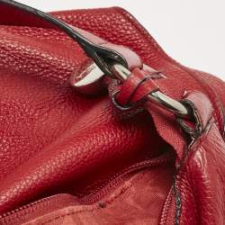 Furla Red Leather Hobo