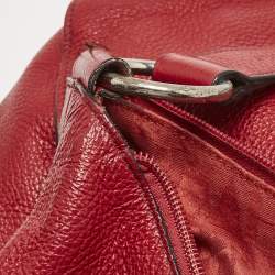 Furla Red Leather Hobo