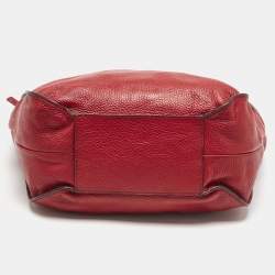 Furla Red Leather Hobo