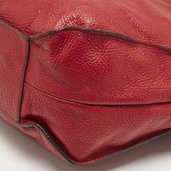 Furla Red Leather Hobo