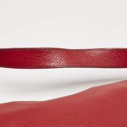 Furla Red Leather Hobo