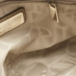 Furla Beige Leather Shoulder Bag
