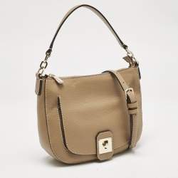 Furla Beige Leather Shoulder Bag