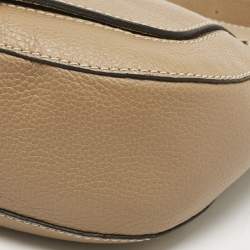 Furla Beige Leather Shoulder Bag
