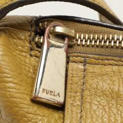 Furla Yellow Leather Crossbody Bag