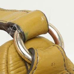 Furla Yellow Leather Crossbody Bag