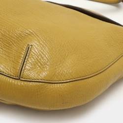 Furla Yellow Leather Crossbody Bag