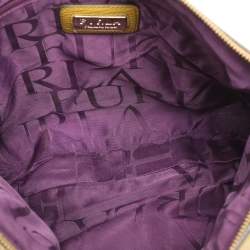 Furla Yellow Leather Crossbody Bag