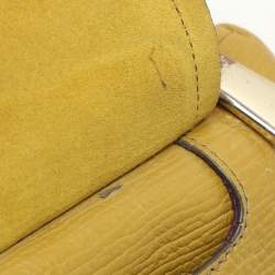 Furla Yellow Leather Crossbody Bag