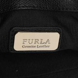 Pre Owned Furla Black Leather Kelis Tote