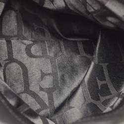 Pre Owned Furla Black Leather Piper Dome Satchel