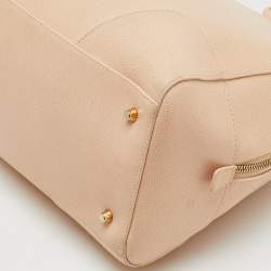 Furla Beige Leather Dolly Satchel