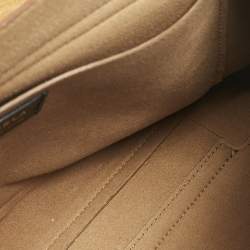 Furla Brown Leather Sleek Top Handle Bag