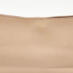 Furla Peach Leather Zip Shoulder Bag