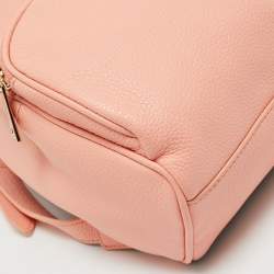 Furla Peach Leather Mini Frida Backpack