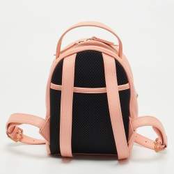 Furla Peach Leather Mini Frida Backpack
