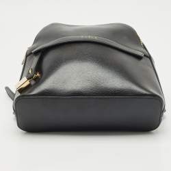 Furla Black Leather Favola Backpack
