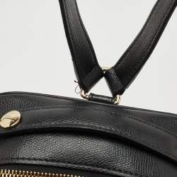 Furla Black Leather Favola Backpack