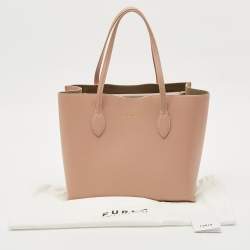 Furla Pink Leather Era Tote