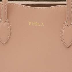 Furla Pink Leather Era Tote