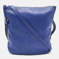 Furla Navy Blue Leather Mini Ginevra Crossbody Bag Furla | TLC