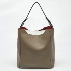 Pre Owned Furla Multicolor Leather Shoulder Bag