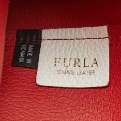 Pre Owned Furla Multicolor Leather Shoulder Bag