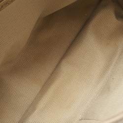 Pre Owned Furla Multicolor Leather Medium Cortina Top Handle Bag