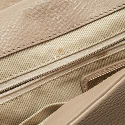 Pre Owned Furla Multicolor Leather Medium Cortina Top Handle Bag