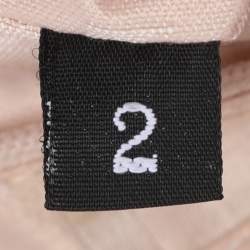 Pre Owned Furla Blush Pink Leather Julia Chain Tote