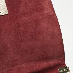 Pre Owned Furla Red Leather Mimi Shoulder Bag