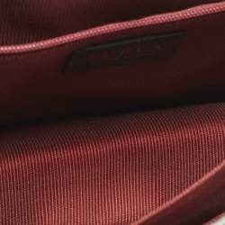 Pre Owned Furla Red Leather Mimi Shoulder Bag