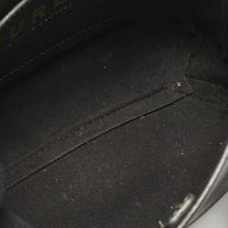 Pre Owned Furla Black Leather Mini Gilda Tote