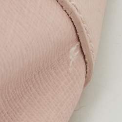 Pre Owned Furla Light Pink Saffiano Leather Large Linda Tote