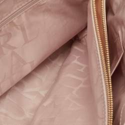 Pre Owned Furla Light Pink Saffiano Leather Large Linda Tote