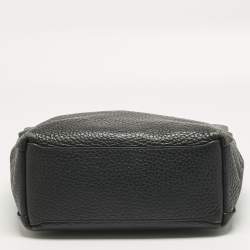 Pre Owned Furla Black Leather Capriccio Tote