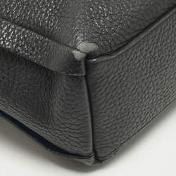 Pre Owned Furla Black Leather Capriccio Tote
