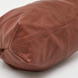 Pre Owned Furla Brown Leather Shoulder Bag