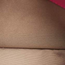 Pre Owned Furla Fuchsia Leather Bella Top Handle Bag