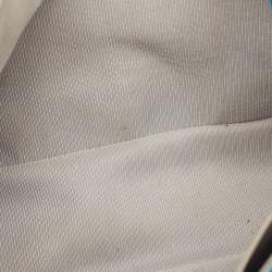 Pre Owned Furla Turquiose Leather Small Nuvola Crossbody Bag