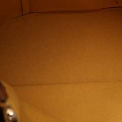 Pre Owned Furla Miastell Brown Leather Tote